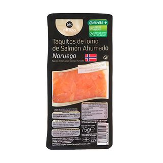 Salmon Ahumado Taquitos Alteza 75 G