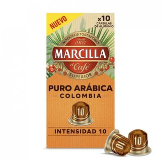 Café Marcilla Puro Arabica Colombia 10 Capsulas 52 Gr.