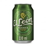 Cerveza El León Clásica Lata 33 Cl.