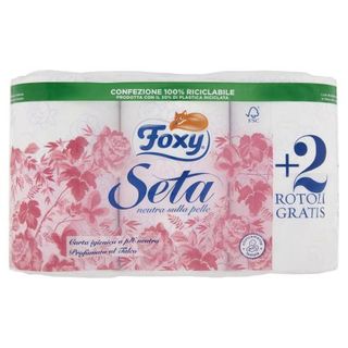 Foxy Carta igienica seta maxi 4+2