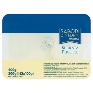 SAPORI & DINTORNI CONAD Burrata Pugliese 2 x 100 g - 8003170078376