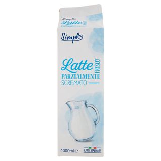 Simpl Latte Parziamente Scremato Fresco 1000 ml