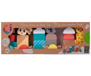 Tren De Madera Leo 30 Cm Fsc (676542)