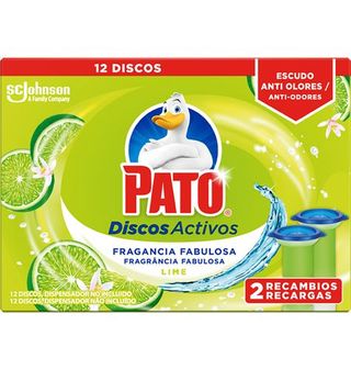 Discos Activos Pato Wc Recambio Lima 2 Uds.