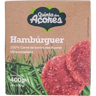 Quinta dos Açores Hambúrguer de Bovino 4 unidades embalagem 400 g - 18912900489