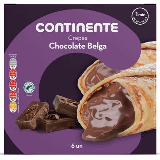Crepes com Chocolate Belga Continente (emb. 540 gr (6 un))