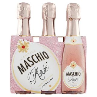 Cantine Maschio Rosé Vino Spumante Extra Dry 3 x 20 cl