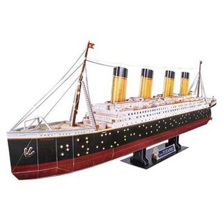 Puzzle 3D Titanic Con Luces Led 266 Piezas (8436598030488)