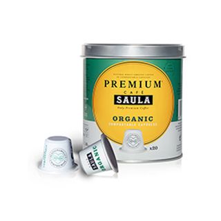 Café Cápsulas Premium Saula Eco 20 Uds.