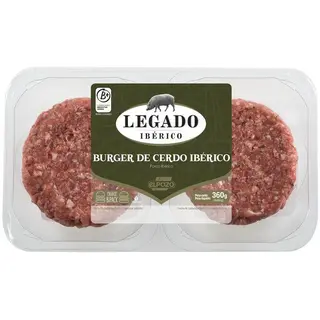 Burger De Cerdo Ibérico Elpozo, Bandeja 360 G (24285553)