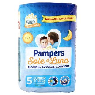 Pampers Sole E Luna 5 Junior 15 Pz - 508724