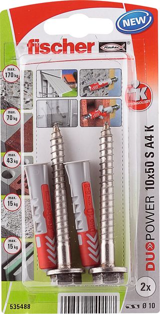 2 Buchas+Pfs Inox Mult 10X50Mm Duopower (82040919)