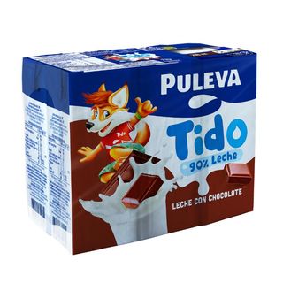 Batido Puleva De Chocolate Pack 6 Unds X 200 Ml.