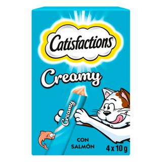 Comida Gato Premio Salmon Catisfaction 40Gr