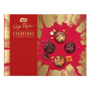 Nestlé Caja Roja Creations Bombones de Chocolate con Leche 186g