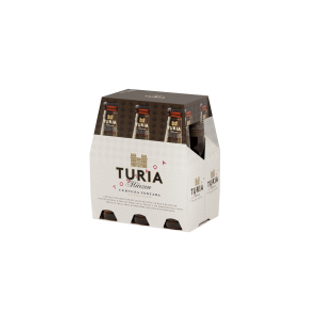 TURIA Cerveza Märzen Tostada 25Cl 6U