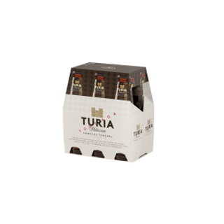 TURIA Cerveza Märzen Tostada 25Cl 6U