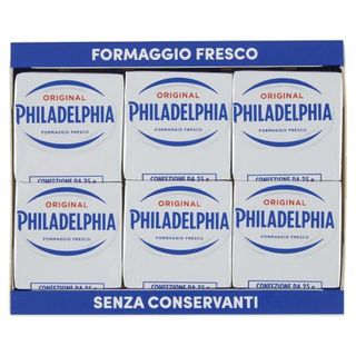 Philadelphia Original Formaggio Fresco Spalmabile - 6 X 25 G - 452134