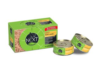 Next natural cat lattina multipack 6x50g filetti di pollo