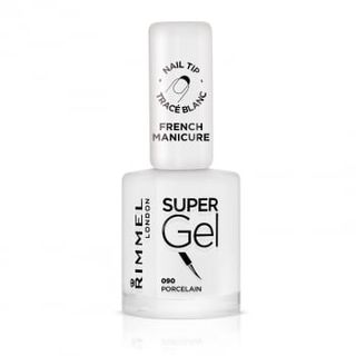 Esmalte De Uñas Super Gel French Manicure 090 Porcelain Rimel London 1 Ud.