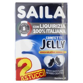 Caramelle Saila Ass.72G - jelly liquirizia