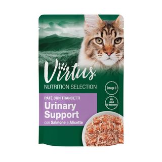 Virtus cat n.s. busta gr.70 urinary salmone alici