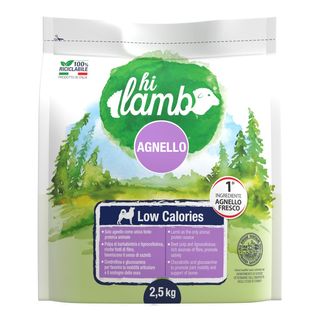 Hi lamb dog low calories agnello 2.5kg