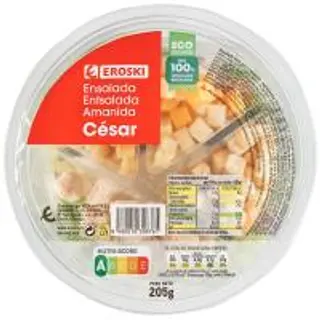 Ensalada César Eroski Bowl 205 G (22395644)