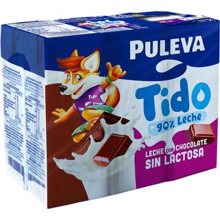 Batido Chocolate Sin Láctosa, Minibrick 6X200Ml 1,20 L