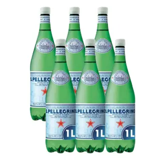 Pack 6x San Pellegrino Agua con Gas 1L