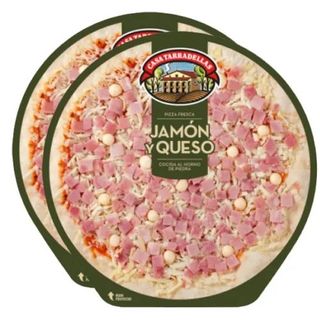 Pack 2x Pizza Casa Tarradellas Jamón y Queso 425g