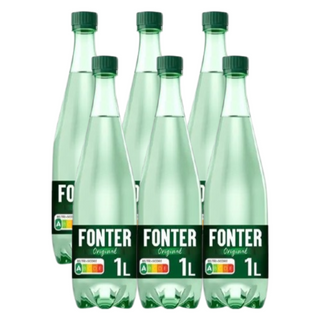 Pack 6x Fonter Agua con Gas 1L