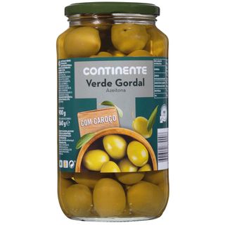 Azeitona Verde Gordal Continente (emb. 560 gr)