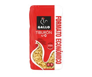 Pasta Tiburón Nº 0 Gallo Paquete de 900 G.