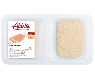 San Jacobos de Jamón de Pavo y Pollo con Queso Aldelís 340 G.