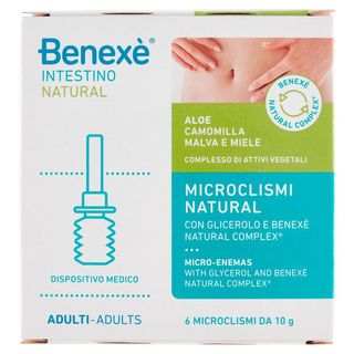 Benexè Natural Intestino Adulti 6 Microclismi - 000501206