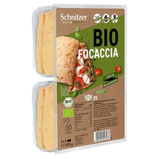 Focaccia Maíz Sin Gluten Schnitzer Eco 220 Gr.