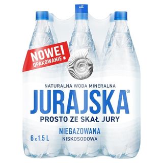 Jurajska Naturalna woda mineralna niegazowana 6 x 1,5 l