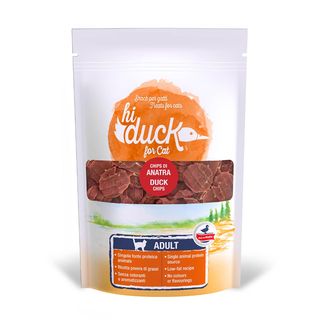 Hi duck snack cat chips di anatra 40g