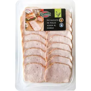Pechuguita De Pollo Asado La Carloteña, Sobre 100 G