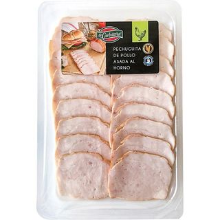 Pechuguita De Pollo Asado La Carloteña, Sobre 100 G