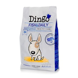 Dingo Adult Pescado Pienso Para Perros 3Kg