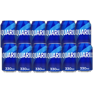 Pack 12x Aquarius Limón Latas 330ml