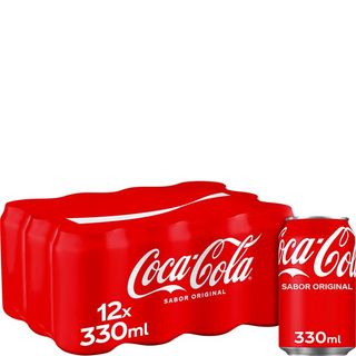 COCA COLA REGULAR Refresco De Cola Pack Lata 12X33 Cl