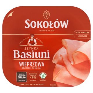 Sokołów Szynka Basiuni wieprzowa 140 g