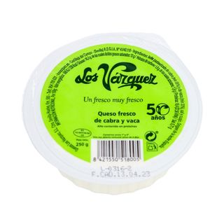 LOS VÁZQUEZ Queso Fresco, 250G