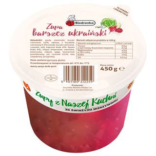 Zupa Barszcz Ukraiński, 450 g