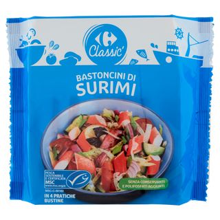 Carrefour Classic Bastoncini di Surimi 4 x 50 g