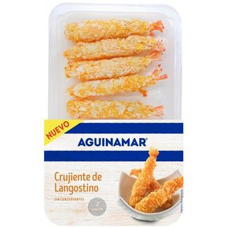 Langostino Crujiente Aguinamar Bandeja 200 Gr. (25733700)
