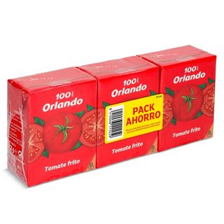 Tomate Frito Orlando Pack 3x212 Gr.